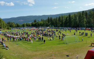 Knøttecup oversiktsbilde fotball